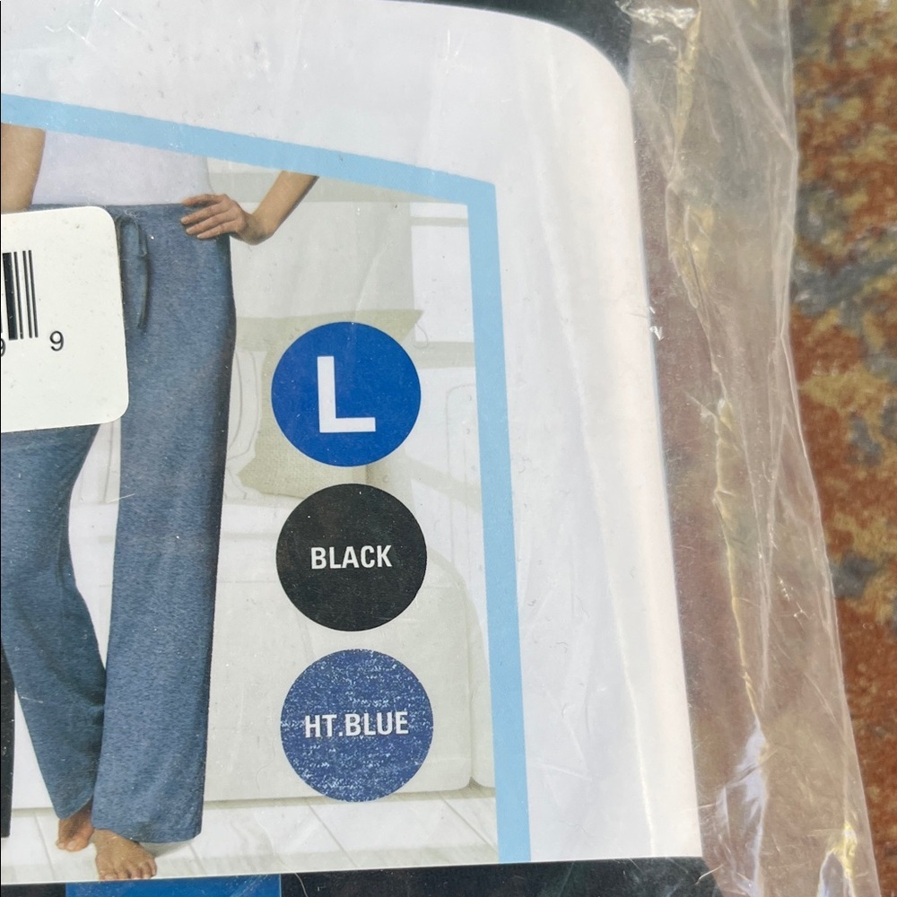 32 Degrees Black Soft Sleep Pant NWT large - Picture 3 of 4